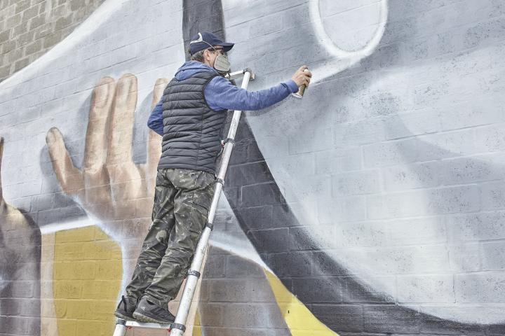 Mural4change in Kortrijk