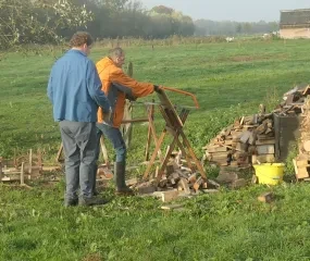 Bezoek aan geitenboerderij 't Eikenhof