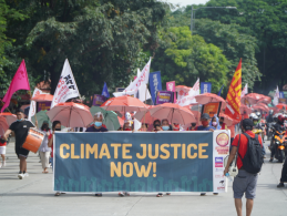 Actie voor klimaatrechtvaardigheid APMDD Azië