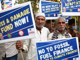 Klimaatprotest Pakistan