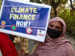 Klimaatprotesten Pakistan