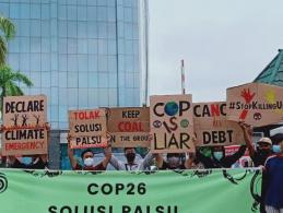 Klimaatprotest Samarinda