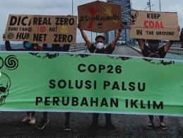 Klimaatprotest APMDD Samarinda