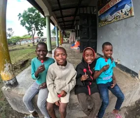 Foto in het residentieel centrum