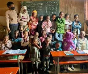 Klasje in de gevangenis van Chiro - Ethiopië