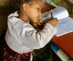 Klasje in de gevangenis van Fiche - Ethiopië