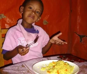 Klasje in de gevangenis van Fiche - Ethiopië