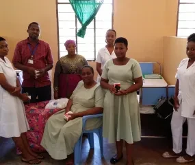 Mapinga Dispensary Team & Community Health Workers (Basic Diagnostic Tools)