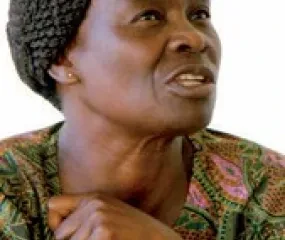 Maman Magguy, oprichter en bezieler van het Centre Balou