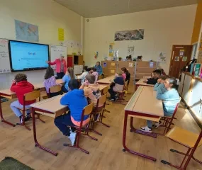 lagere school sensibilisering oorlog oekraïne