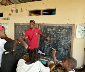 bord klas - kudimba project in Malawi