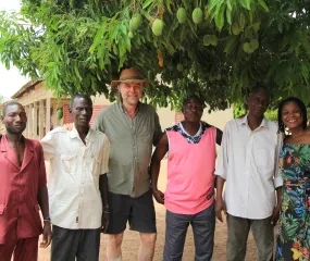 Z-Z delegaties uit Niger en Zimbabwe in Bénin