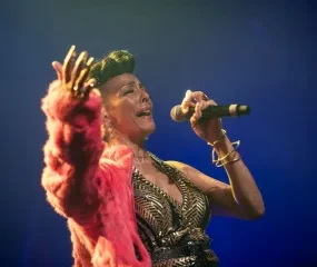 Marie Daulne from Zap Mama