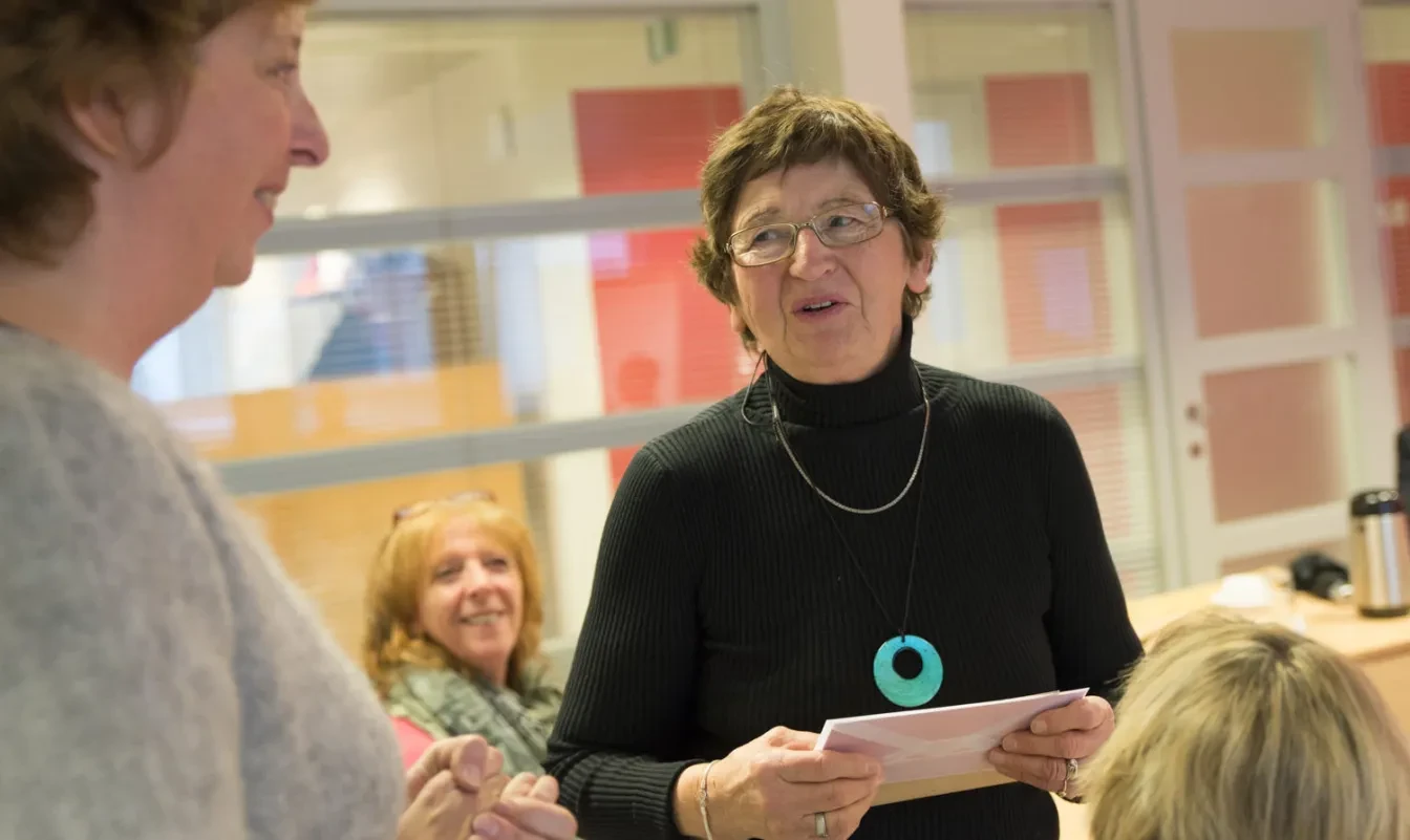 Anne Van Swieten is al bijna een derde van haar leven actief bij FOS.