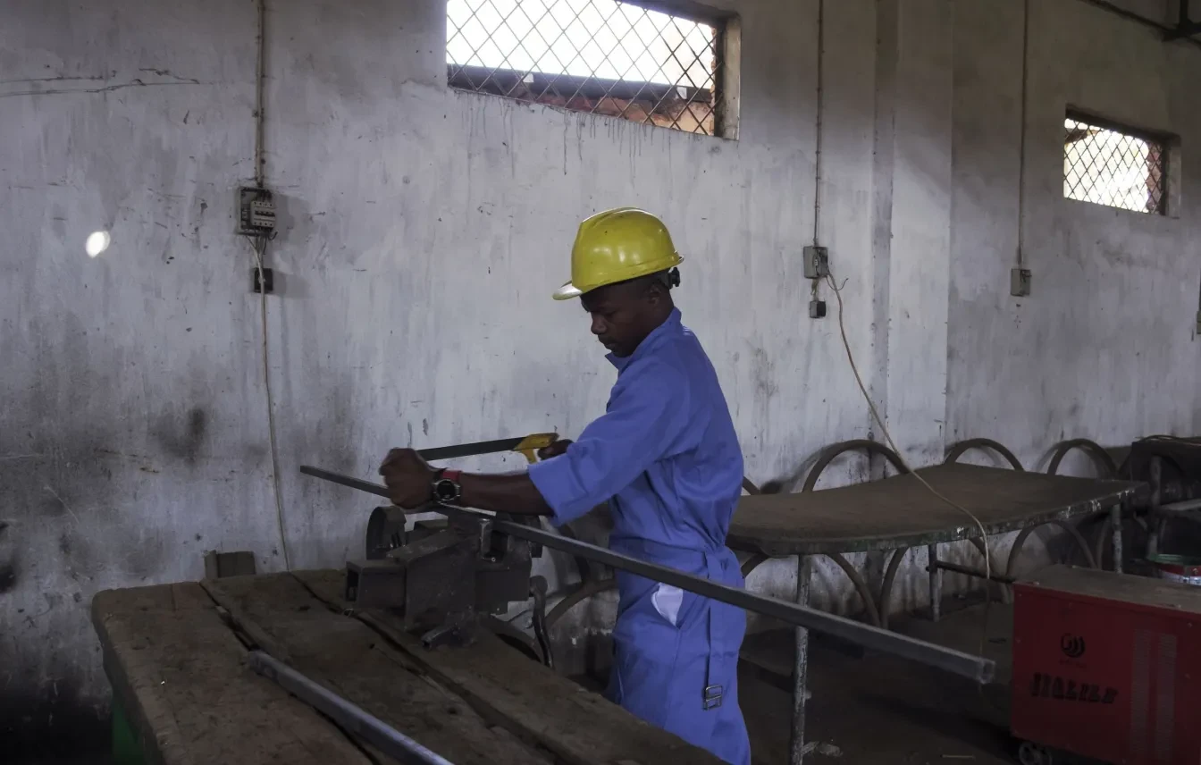 Technische opleiding in Congo