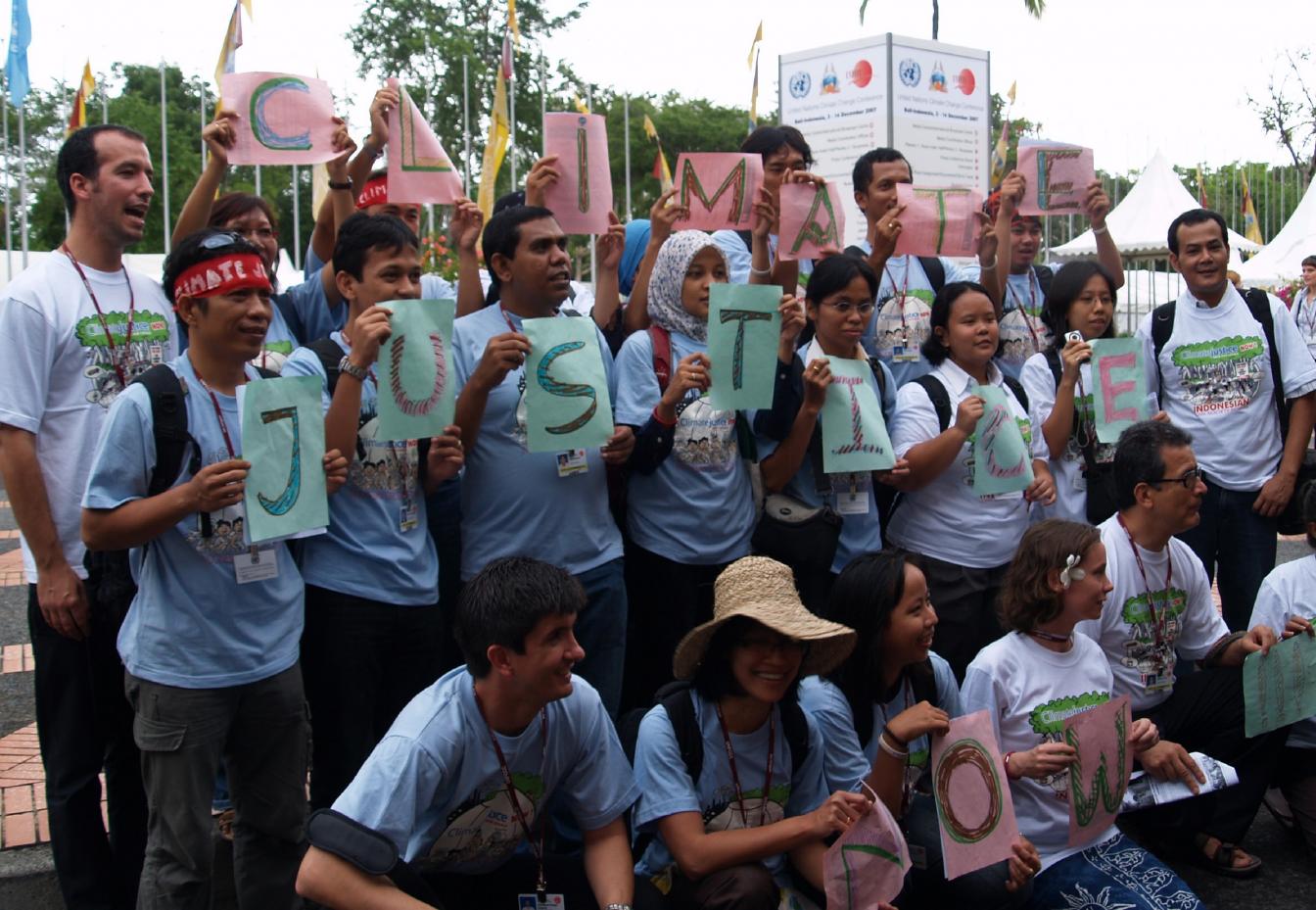 Indonesië actie Climate Justice Walhi