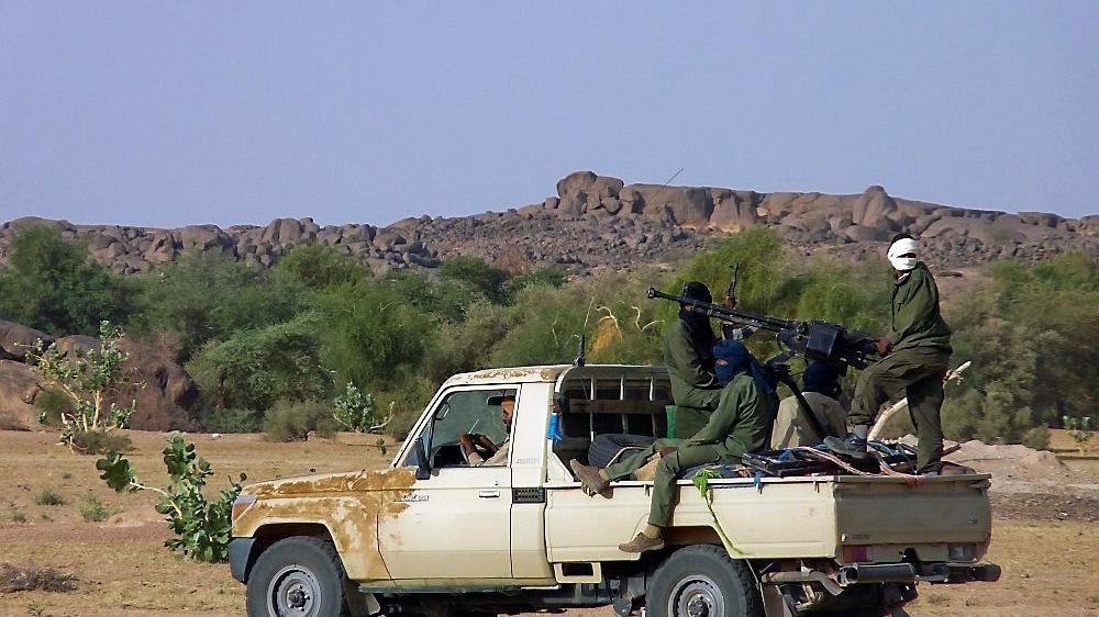 Verschillende militaire groeperingen patrouilleren in het Noorden van Mali.