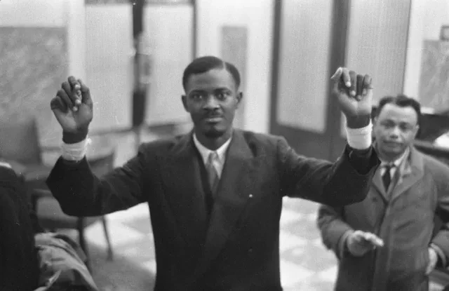 Patrice Lumumba in Brussel, 1960 (Harry Pot - GaHetNa (cc - Harry Pot - Nationaal Archief)
