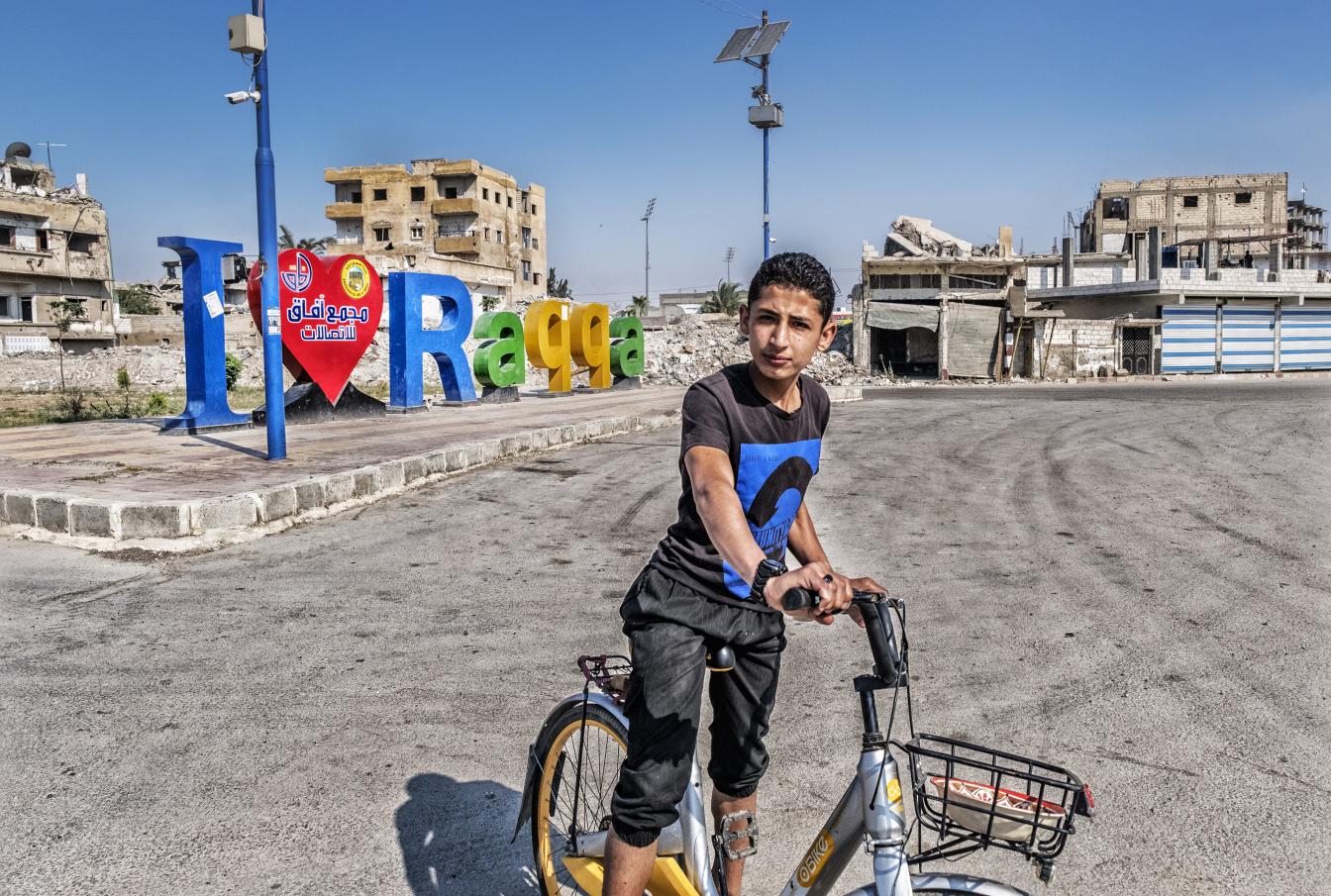 Raqqa in 2019