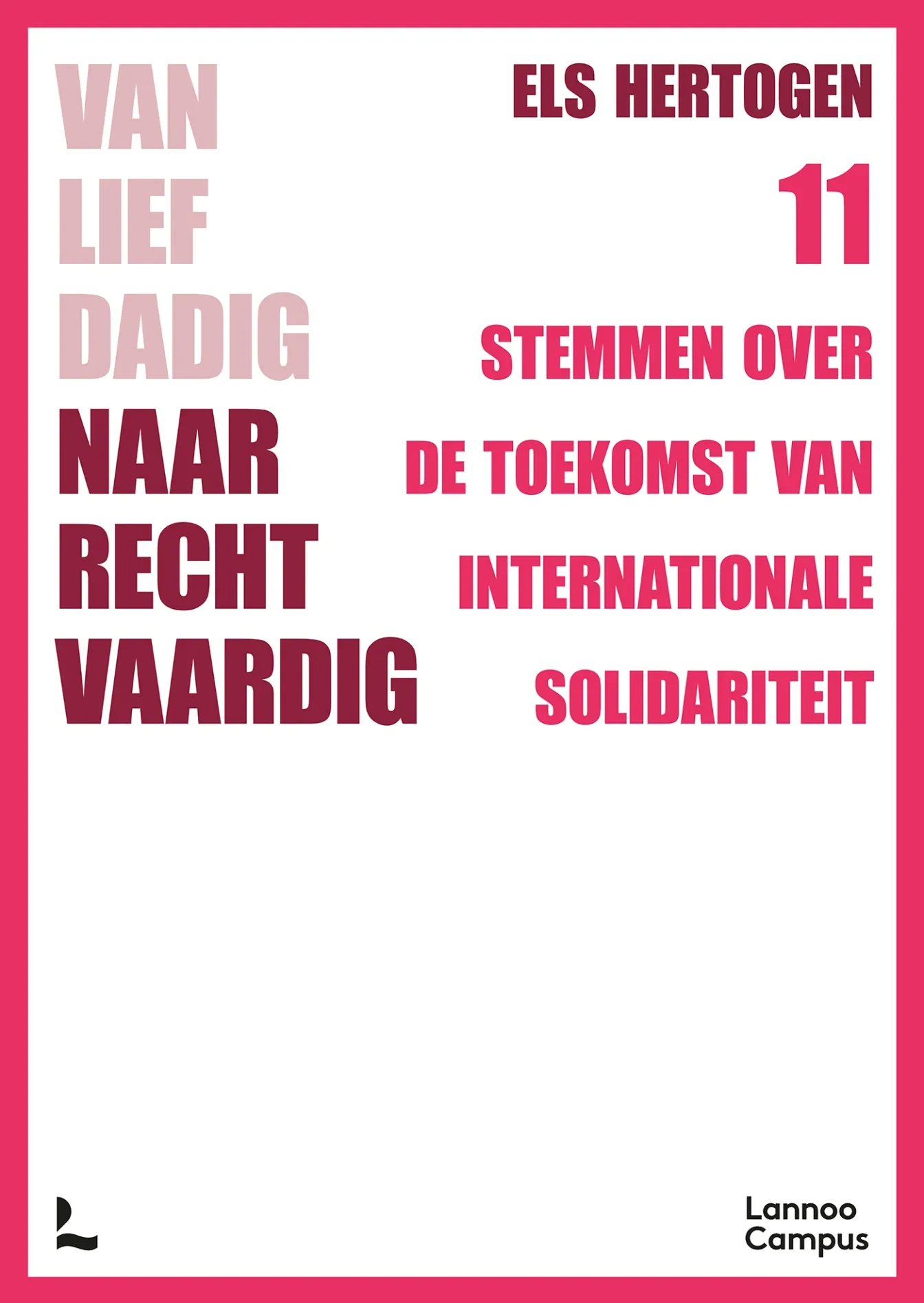 Cover 'Van Liefdadig naar Rechtvaardig'