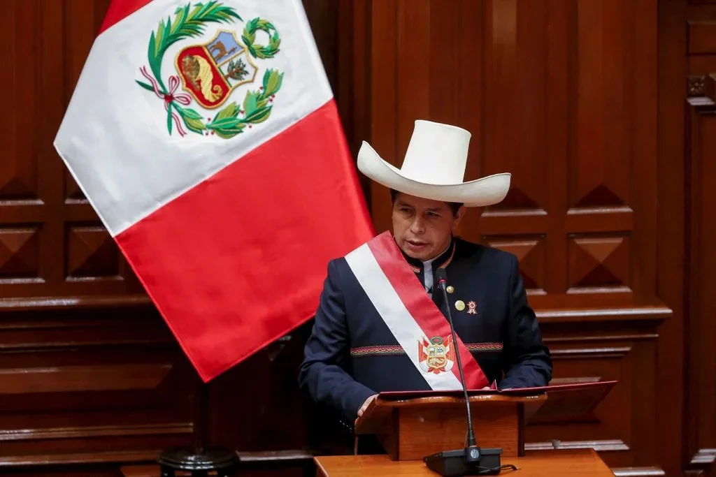 President Pedro Castillo van Peru.