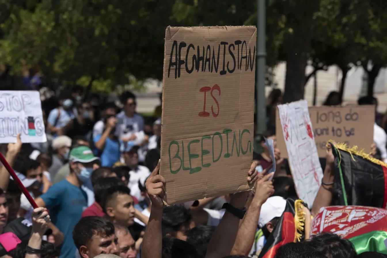 Protest in Afghanistan