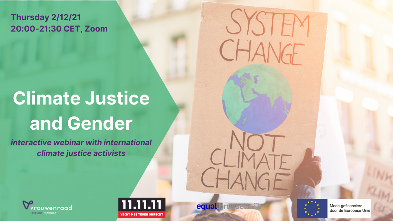 Klimaatrechtvaardigheid & gender
