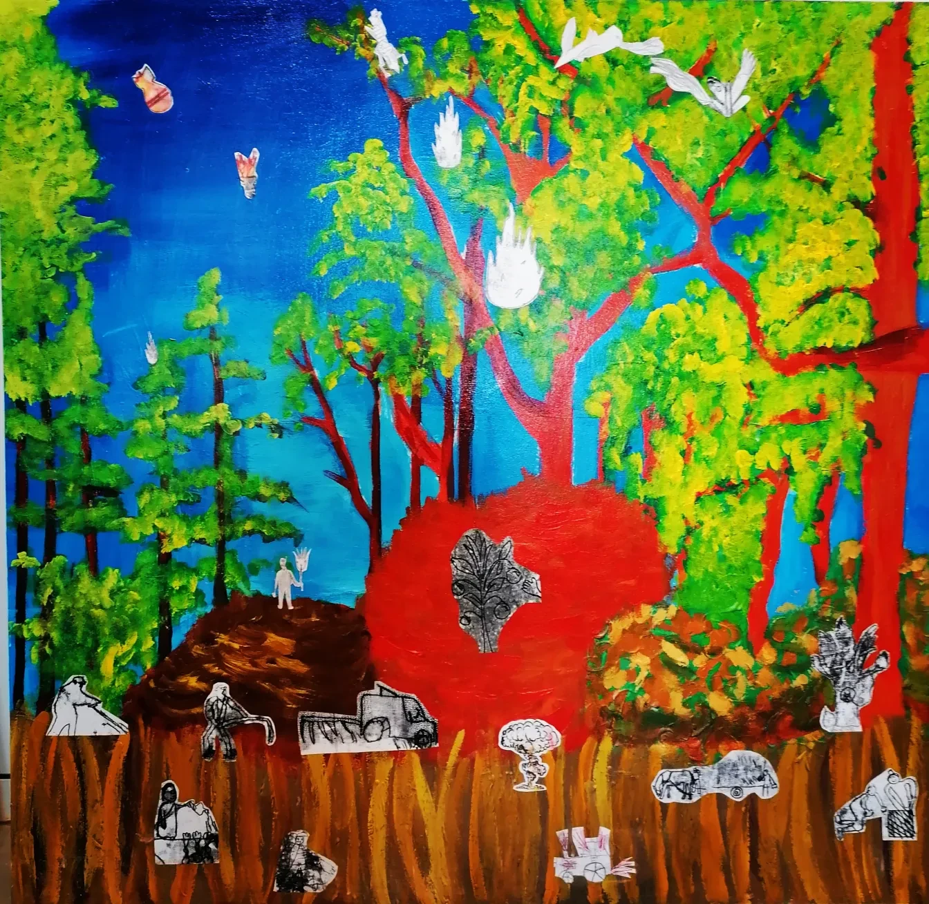 Samen kleuren we de Wereld IV - Expo Lokeren Kunstacademie
