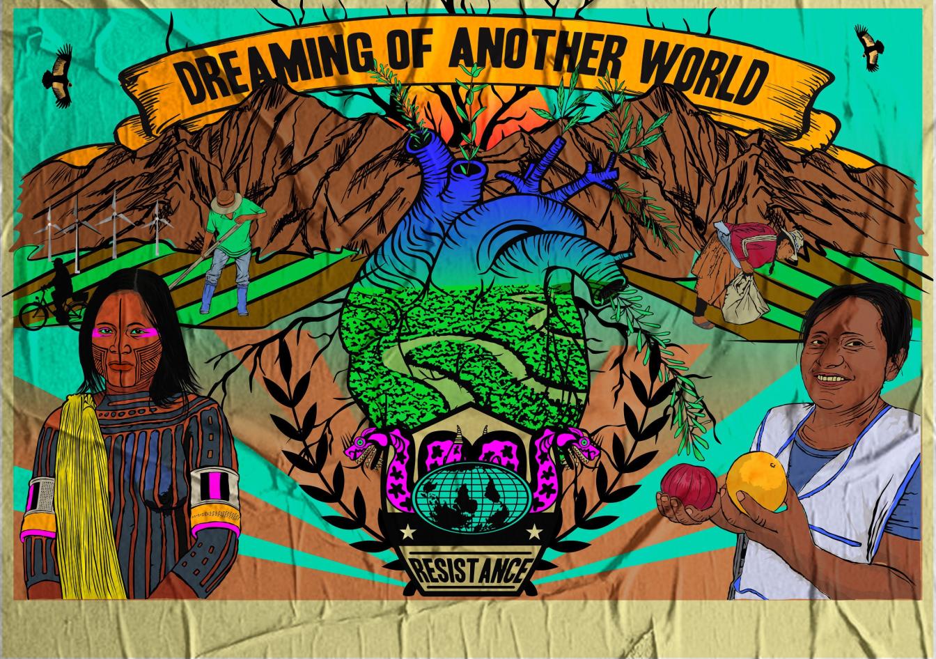 Illustratie Amapolay - Dreaming of Another World