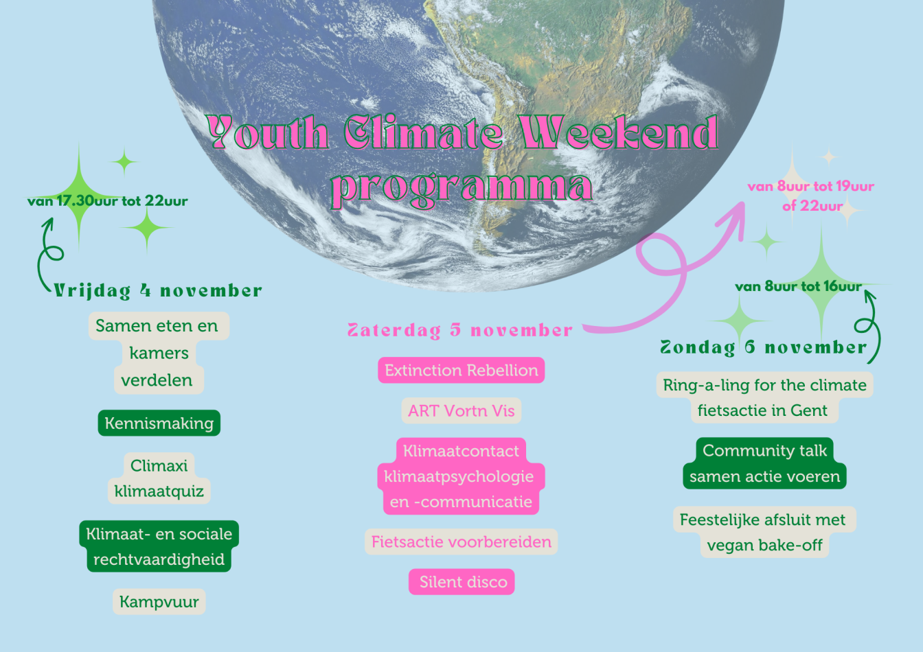 programma youth climate weekend
