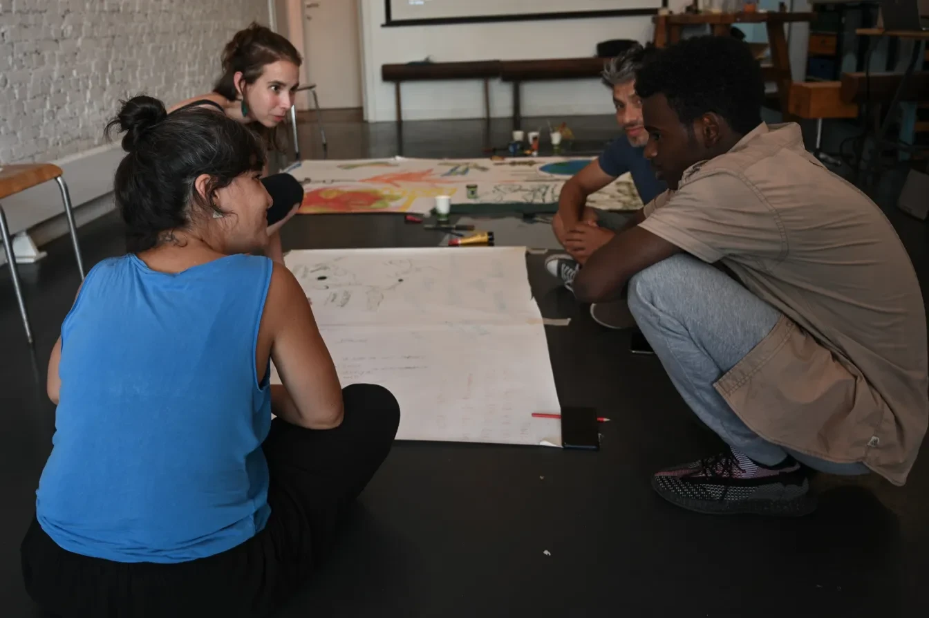 workshop co-creatie Reus Amazonia - foto Javier Perugachi