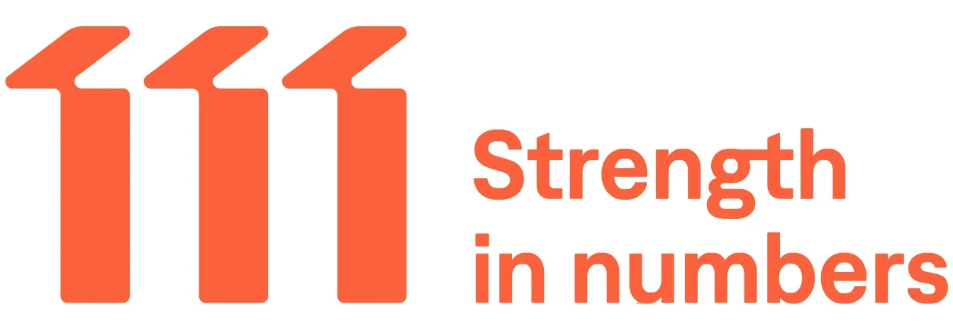 Logo oranje met tagline rechts horizontaal