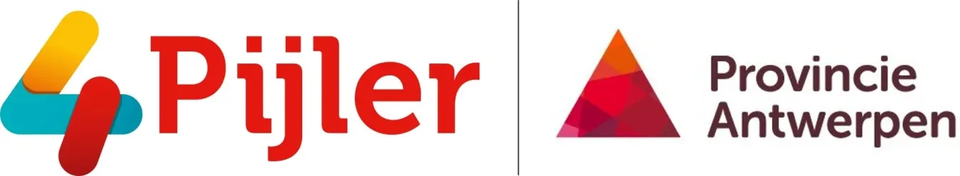 Logo 4de Pijler en provincie Antwerpen