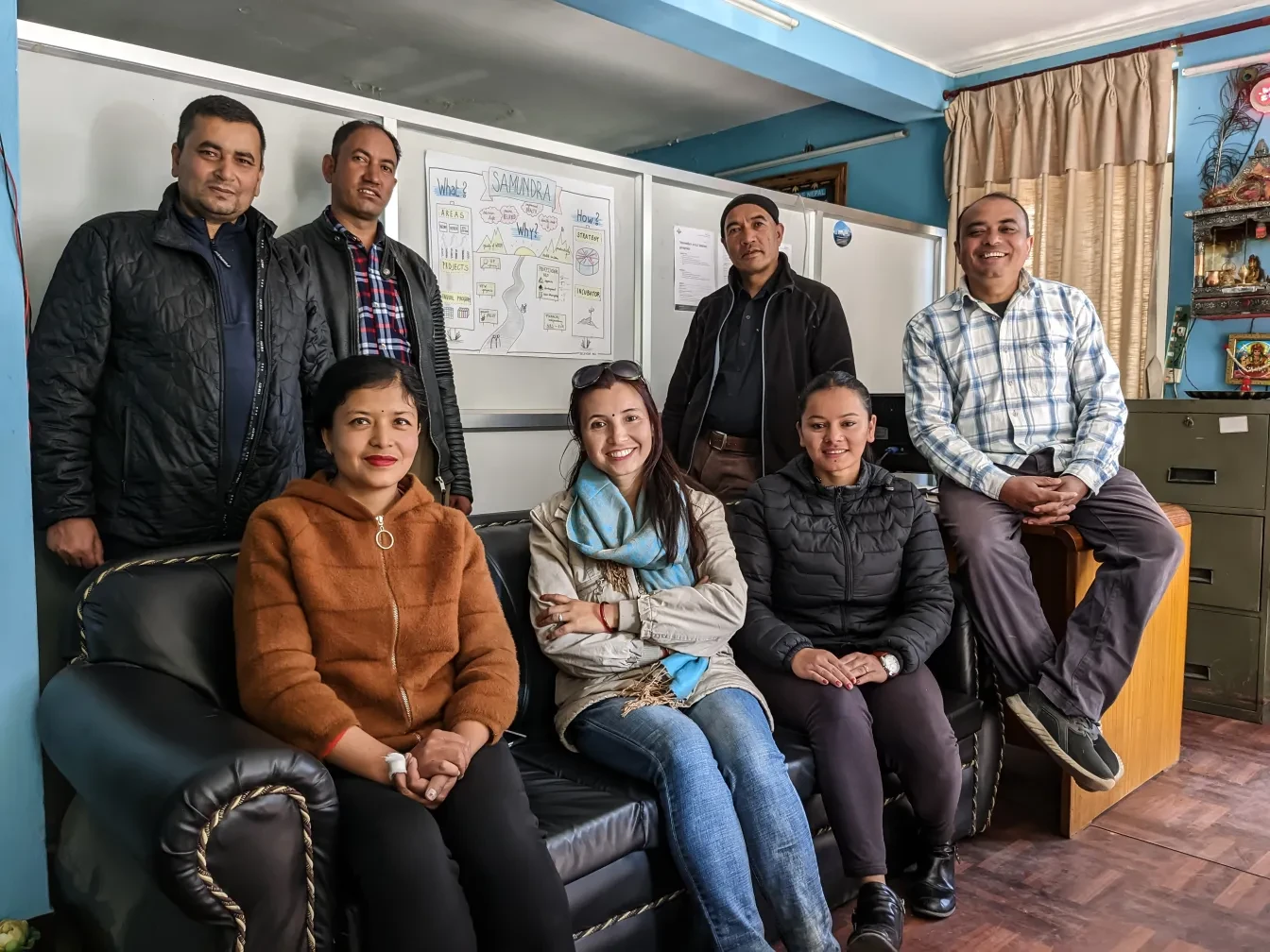 Team Samundra in Nepal