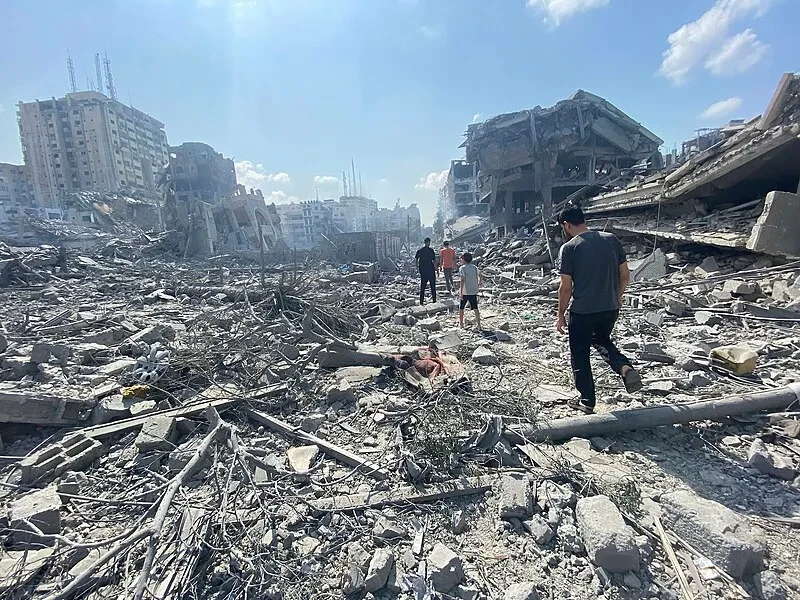 Bombardement Palestina