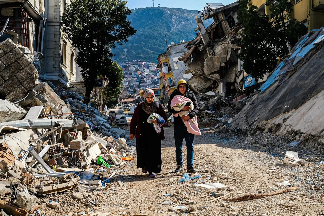 Aardbeving Syrië en Turkije