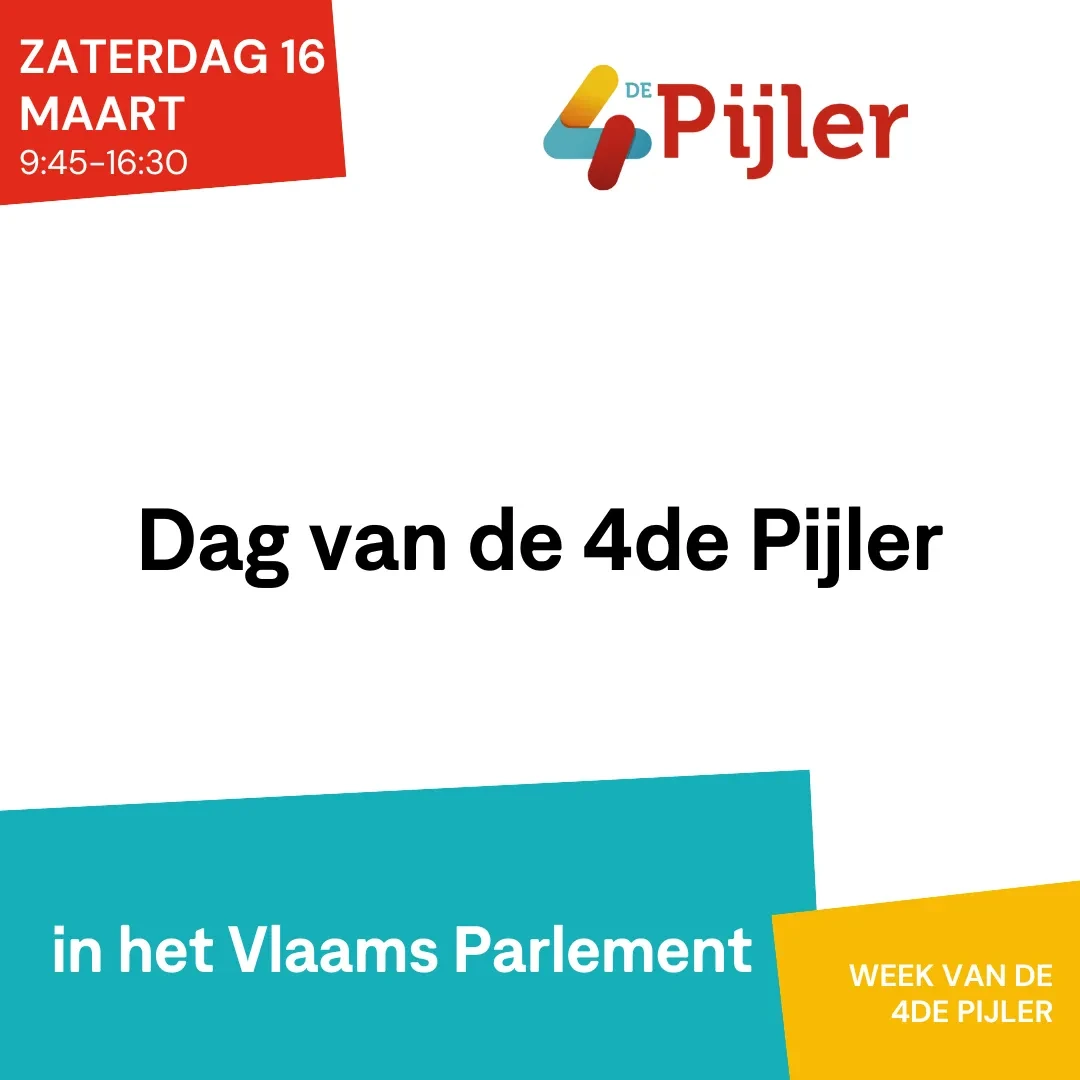 zaterdag 16 maart Dag van de 4de Pijler 2024