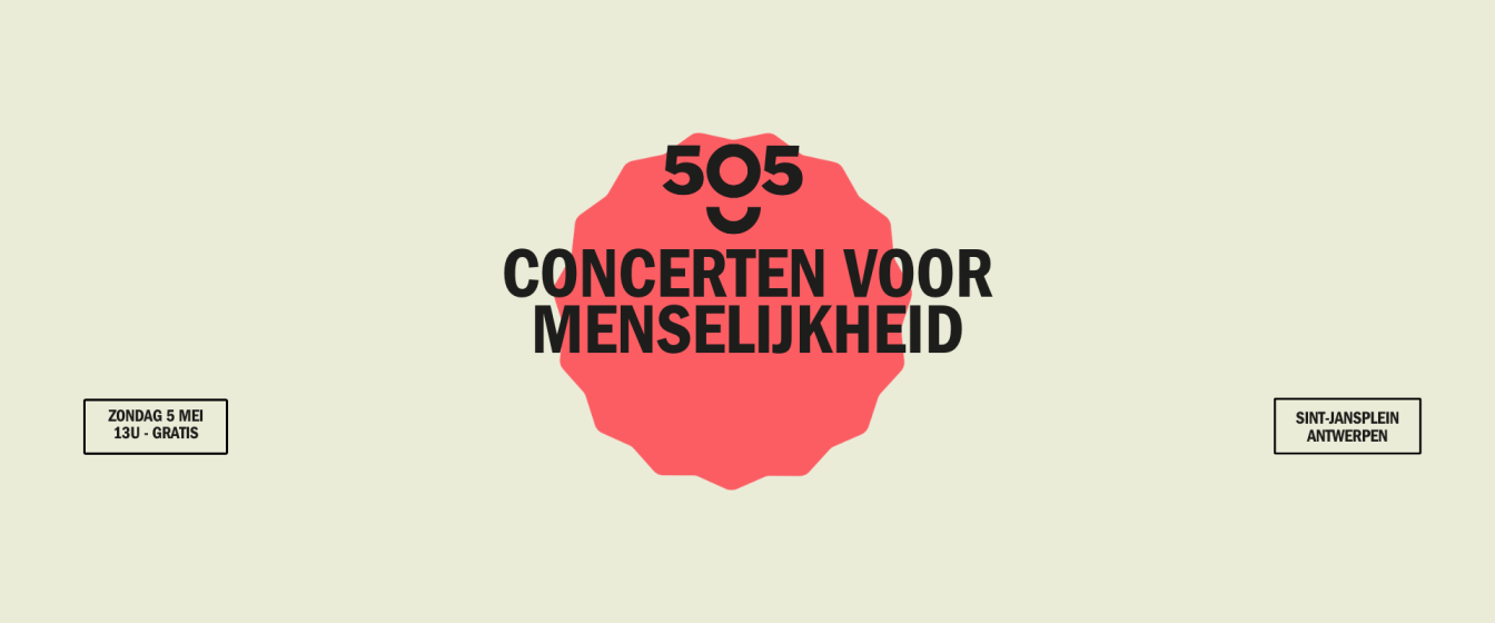 Header 505 concerten voor menselijkheid