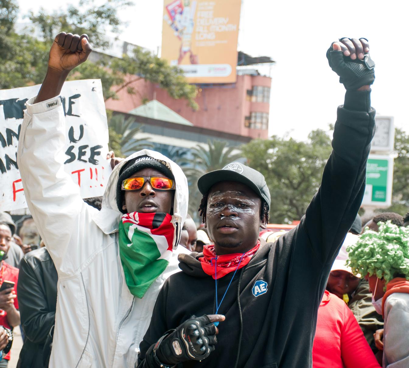Protesten in Kenia
