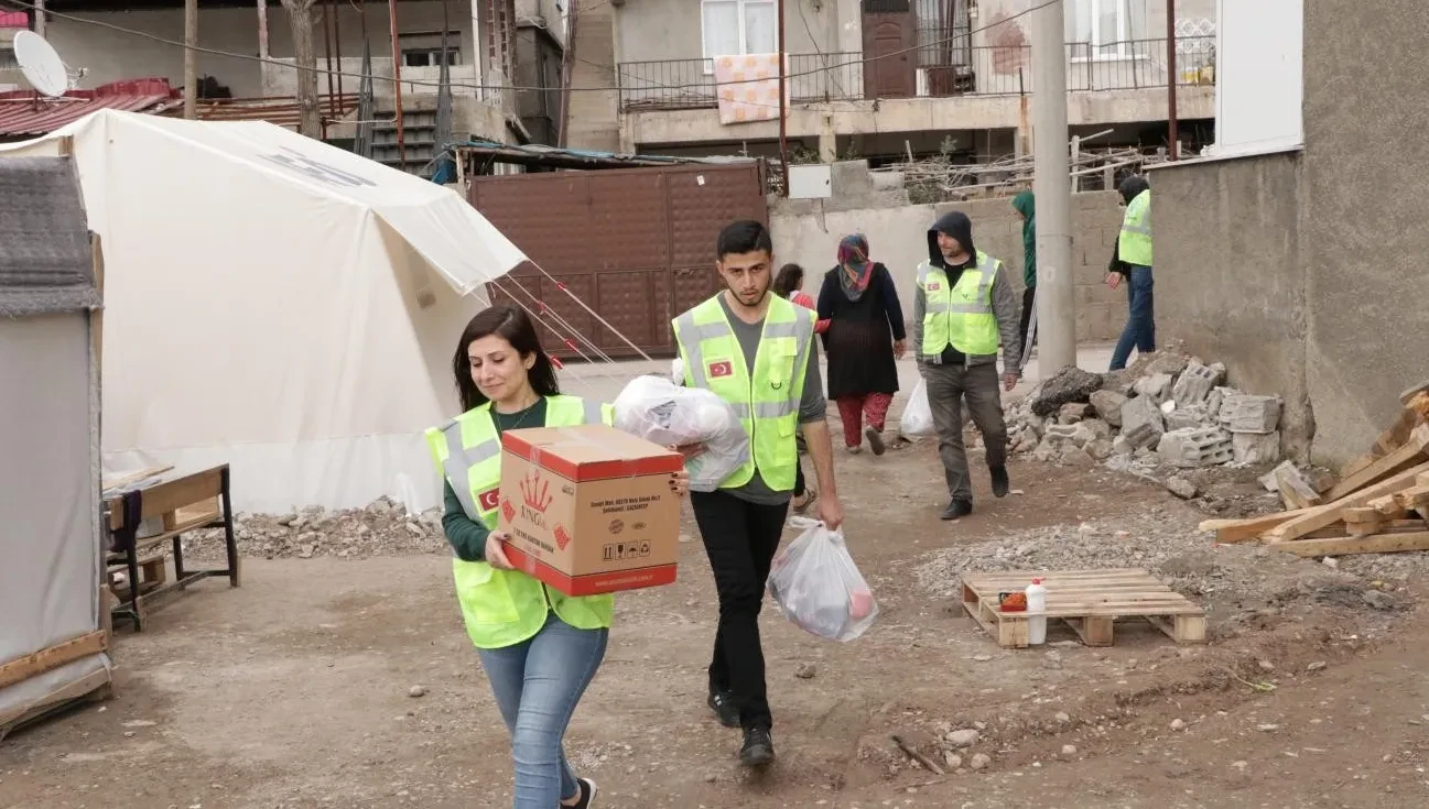 Olive Branch startte noodhulp na de aardbevingen in Turkije en Syrië.