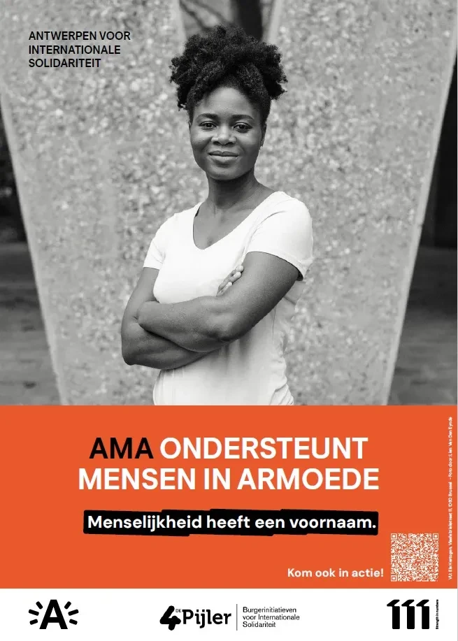 Beeld uit Expo Antwerpen voor Internationale Solidariteit
