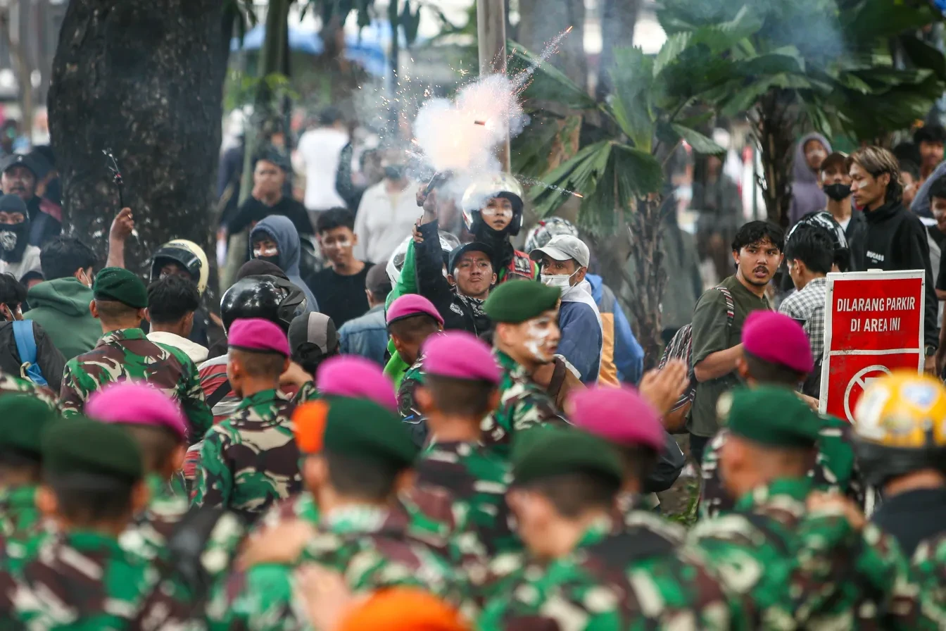 Protesten Indonesië