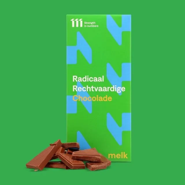 Melkchocolade verkoop campagne
