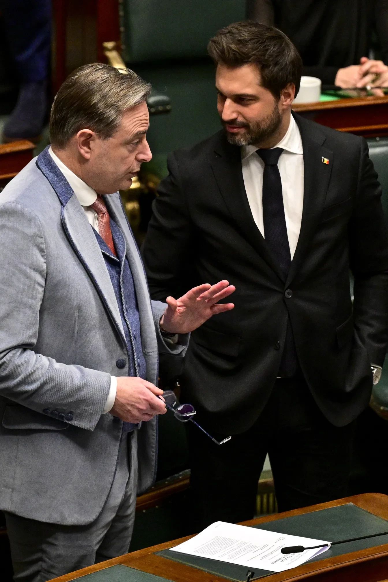 Bart De Wever en Georges-Louis Bouchez
