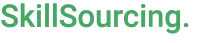Logo SkillSourcing Groen-wit
