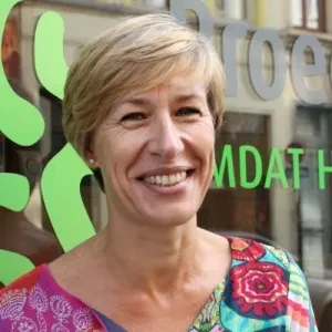 Suzy Serneels van Broederlijk Delen