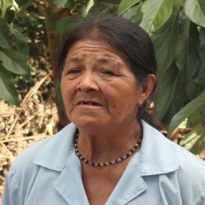 Foto Doña Teresa uit Bolivia