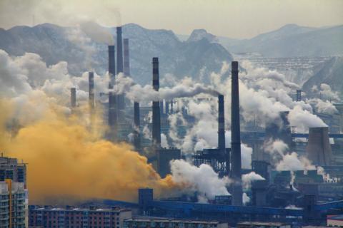 vervuiling industrie klimaatverandering