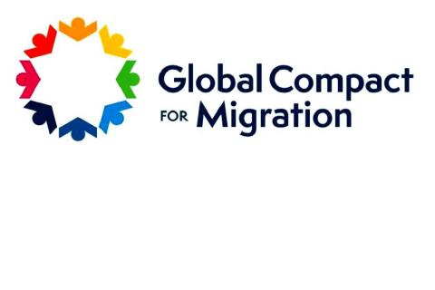 Logo Global Compact on Migration