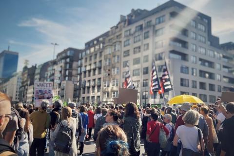 Klimaatbetoging Brussel